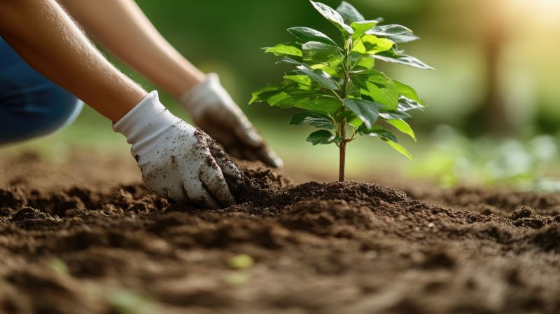 Apple Tree Planting