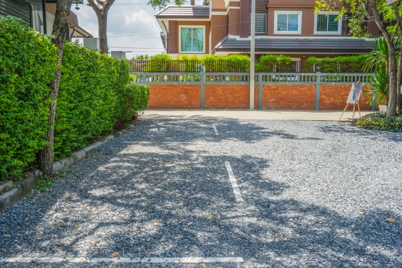Decorative Gravel Installation