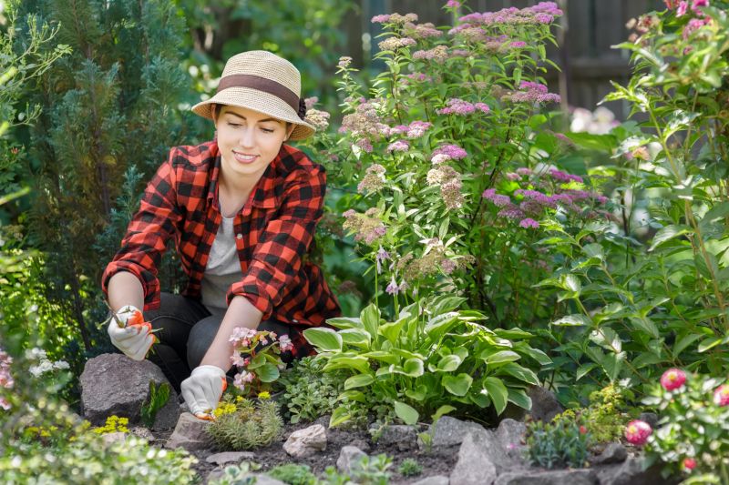 Flower Bed Clearing
