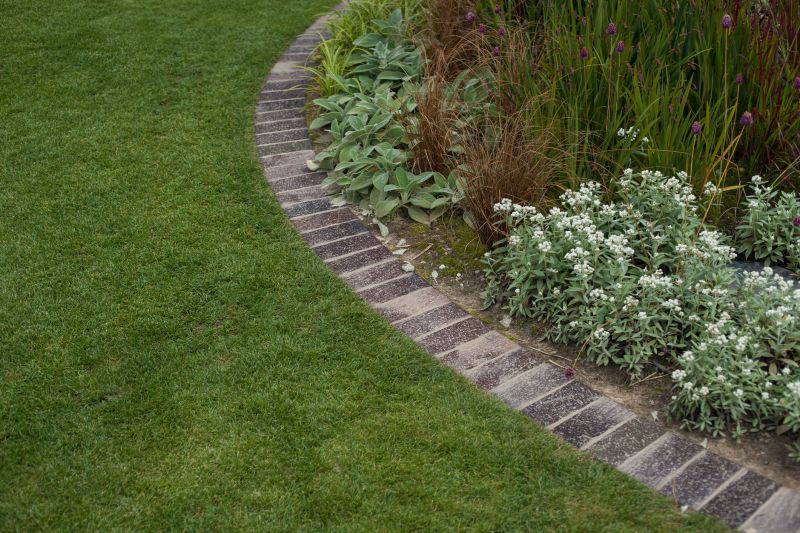 Flowerbed Curbing Installation