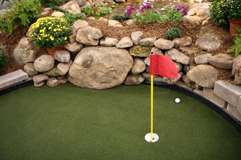 Golf Course Turf Installation detail