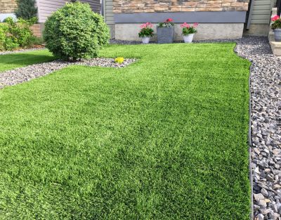Synthetic Grass Installation detail