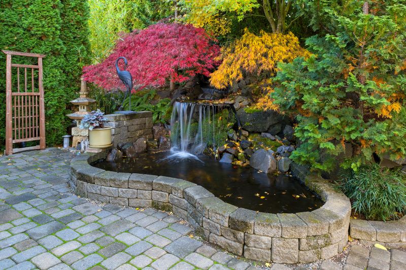 Water Feature Landscaping detail