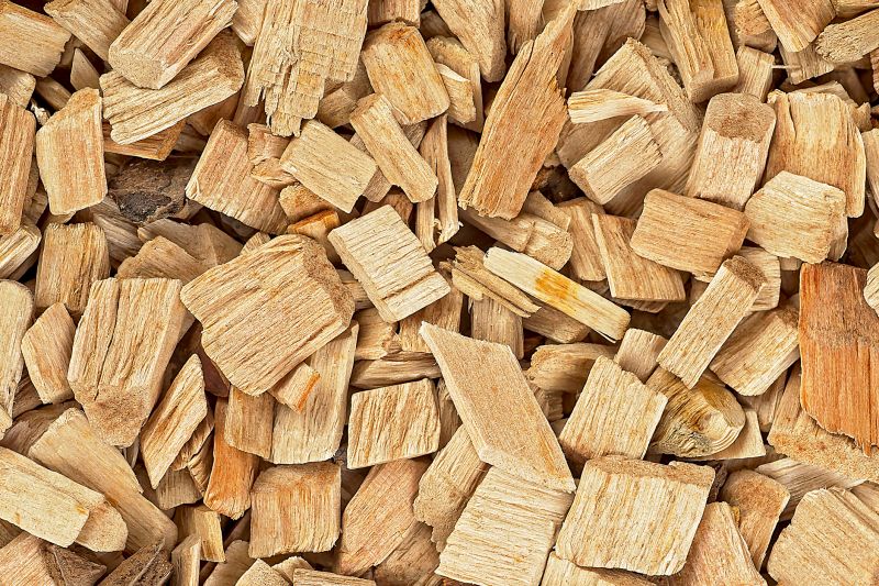 Wood Chips Installation detail