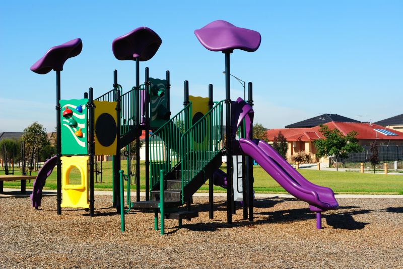 Playground Mulch Installation
