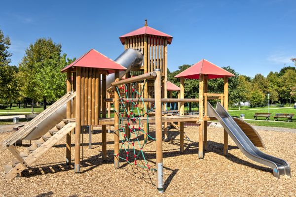 Playground Mulching Service in Eden Prairie
