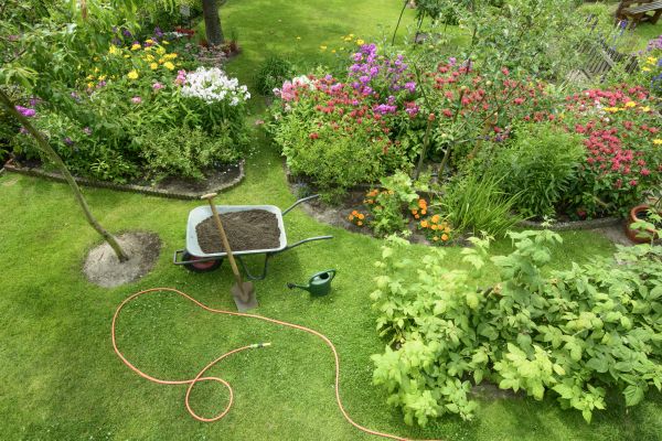 Flower Bed Construction in Eden Prairie